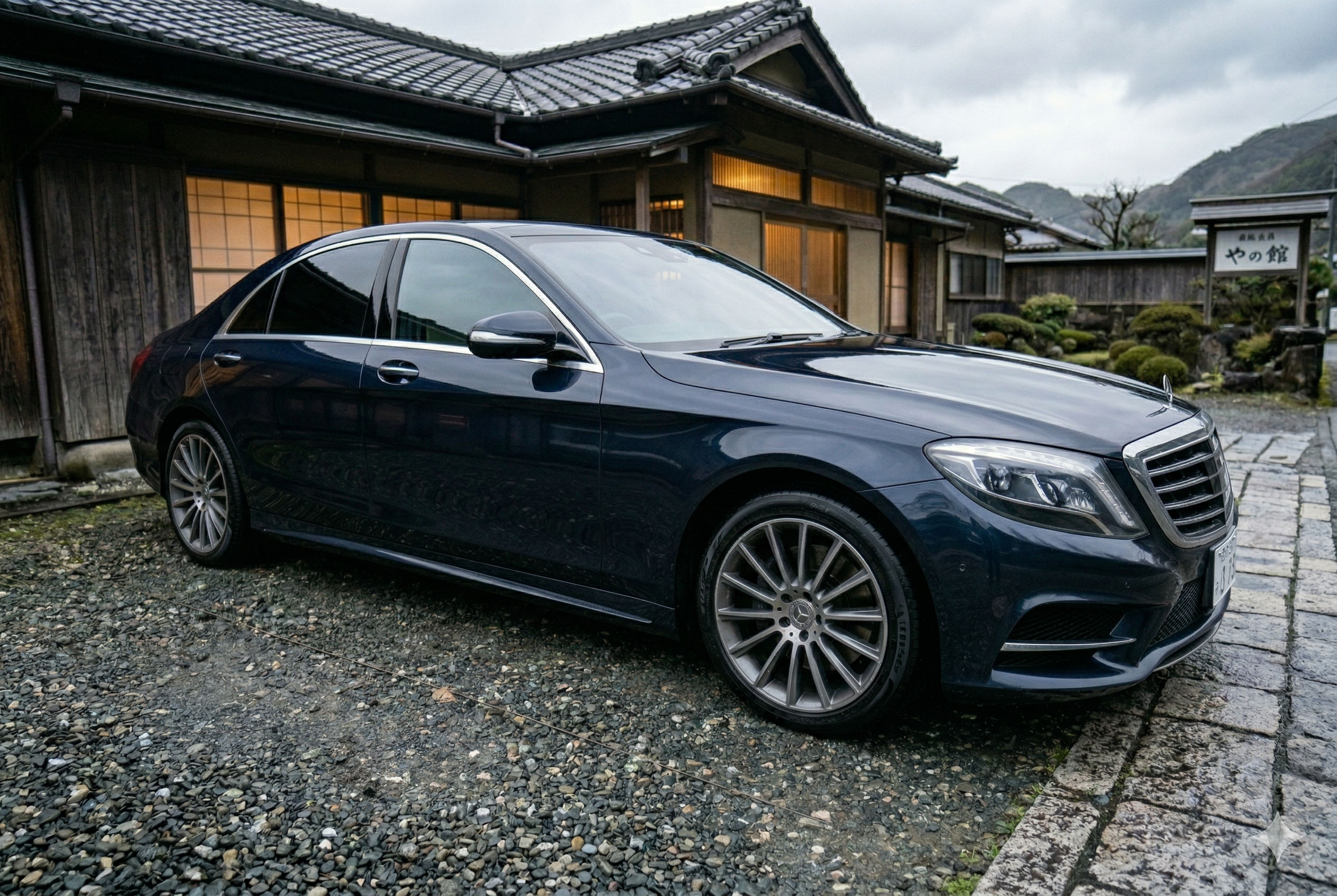 施工後 箱根セダン